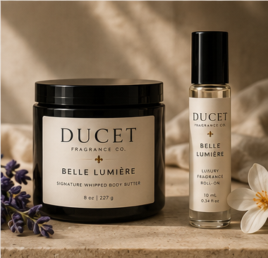 Belle Lumière — Signature Whipped Body Butter and Luxury Fragrance Roll-On